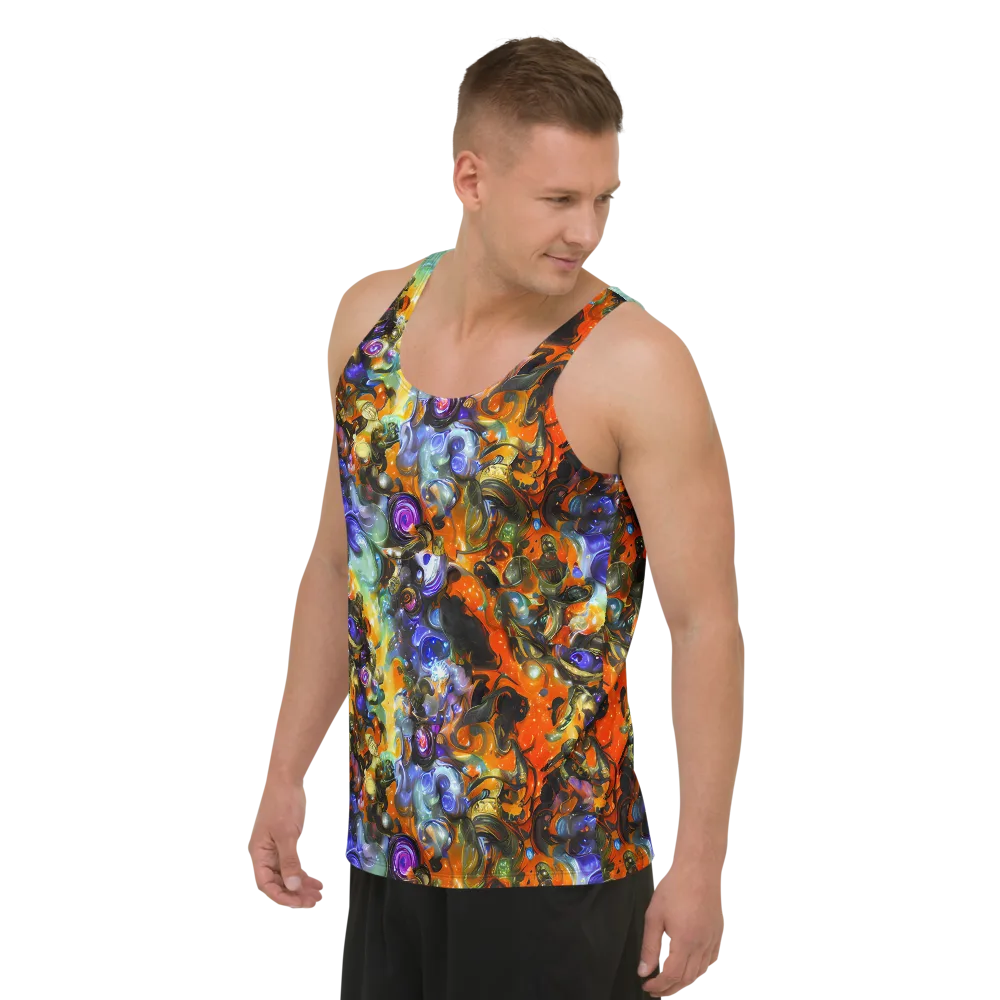 Opal Uprising on Men's Tank Top — Left Front