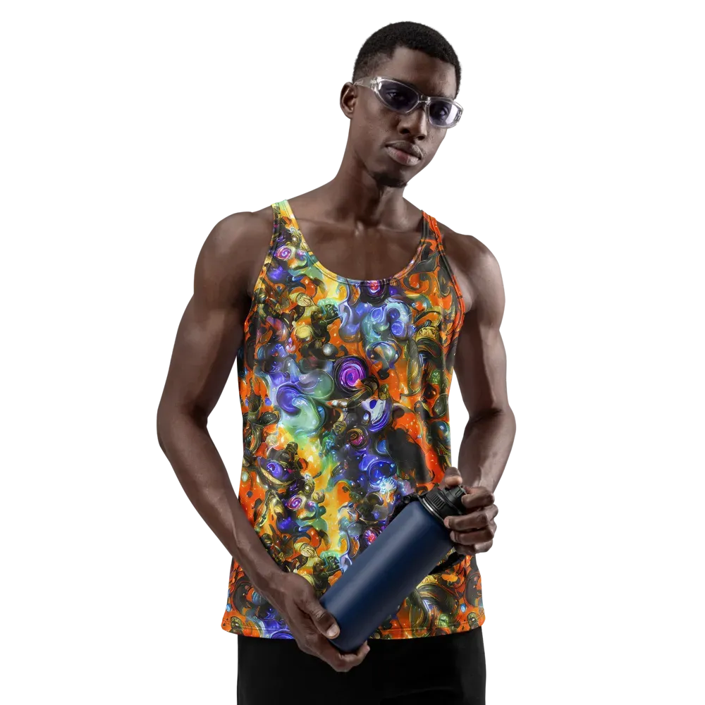 Opal Uprising on Men's Tank Top — Front