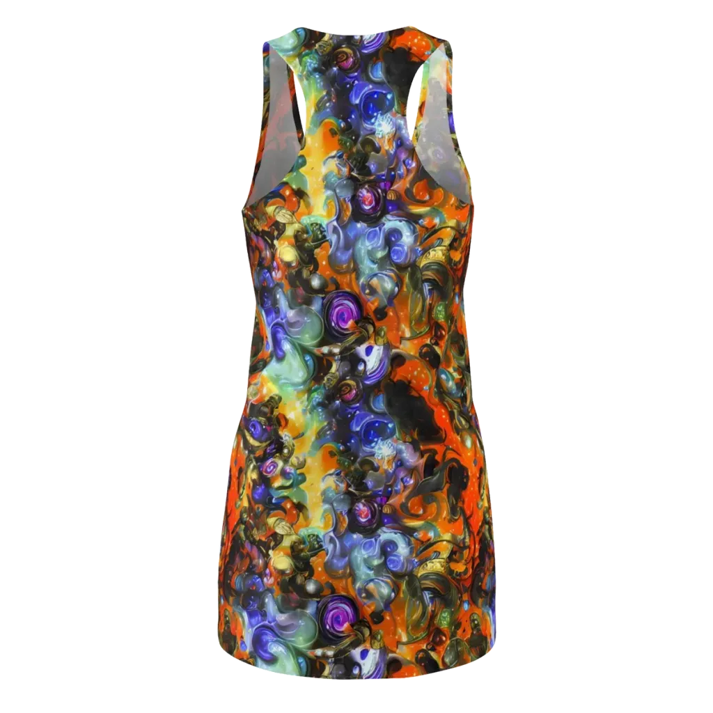 Opal Uprising on Racerback Dress — Back