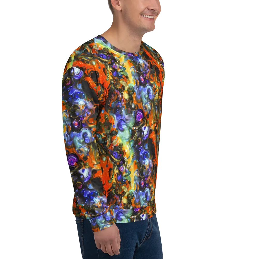 Opal Uprising on Sweatshirt — Right Front