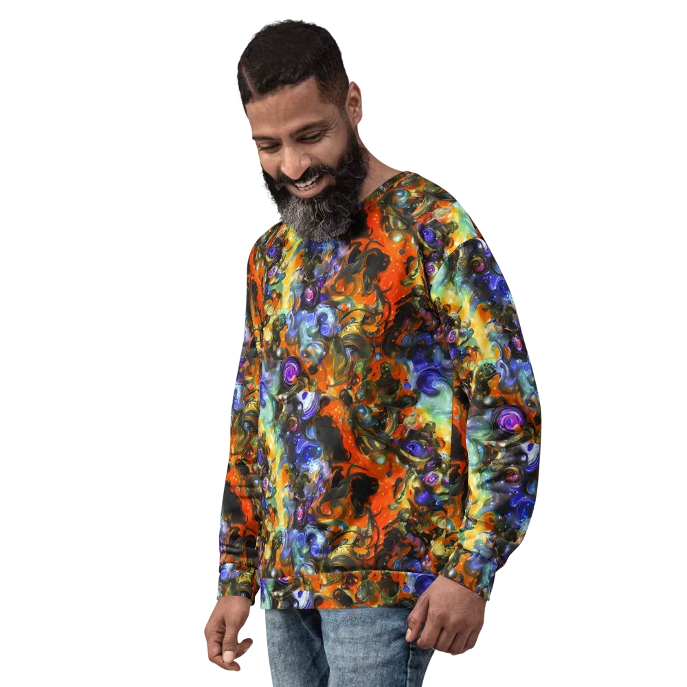 Opal Uprising on Sweatshirt — Left Front