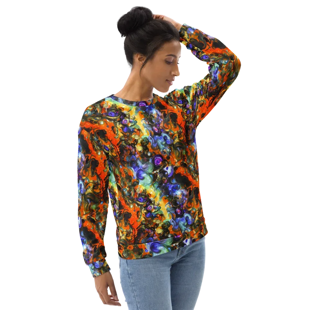 Opal Uprising on Sweatshirt — Right Front