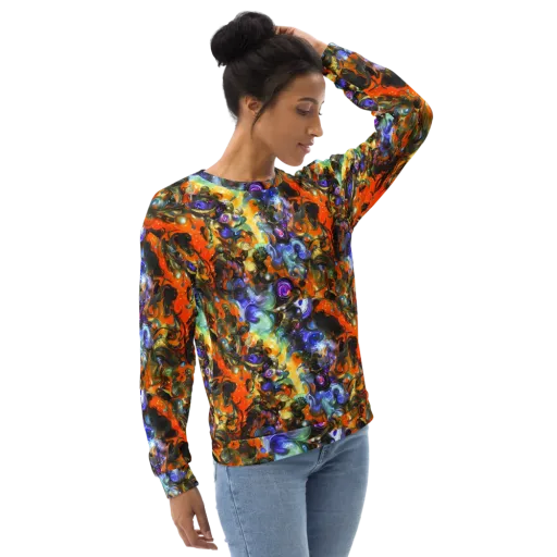 Opal Uprising on a Sweatshirt