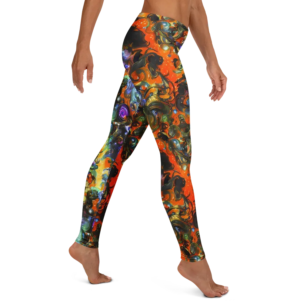 Opal Uprising on Leggings — Right