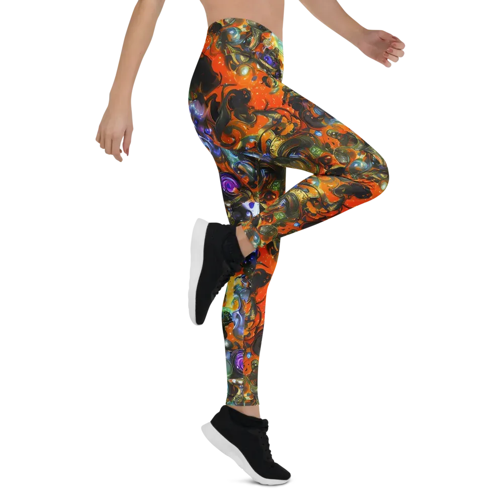 Opal Uprising on Leggings — Right