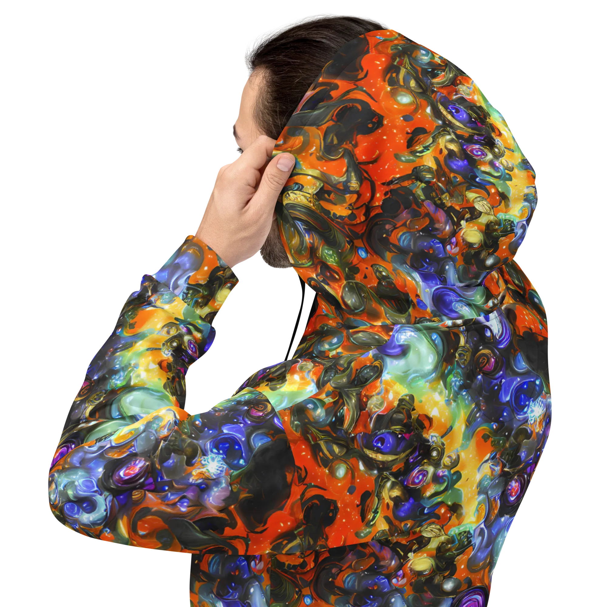 Opal Uprising on Hoodie — Back