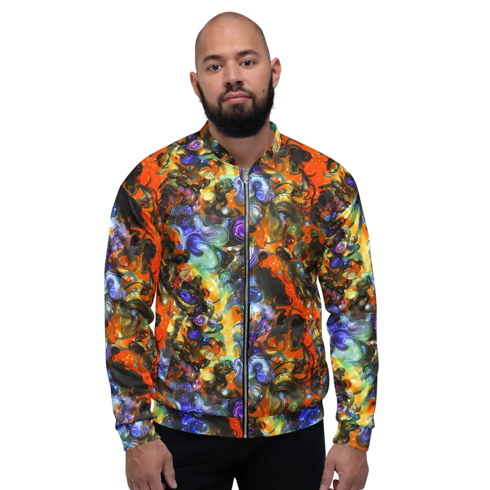 Opal Uprising on Bomber Jacket — Front