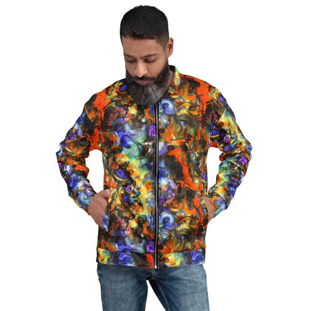 Opal Uprising on Bomber Jacket — Front