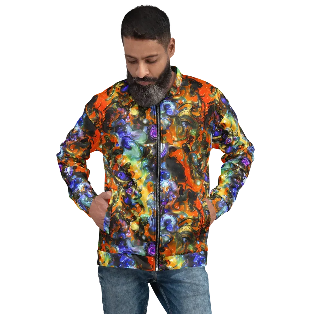 Opal Uprising on Bomber Jacket — Front