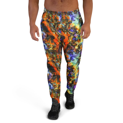 Opal Uprising on a Men's Joggers