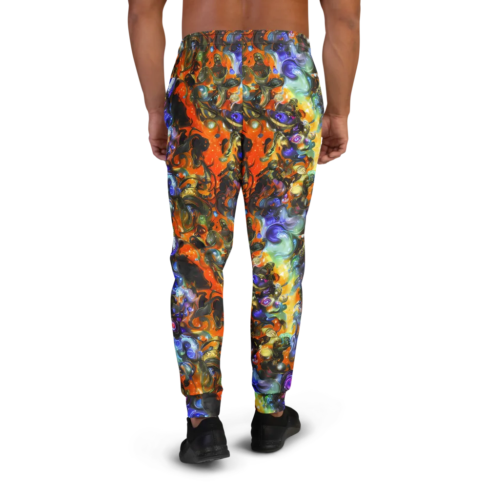 Opal Uprising on Men's Joggers — Back