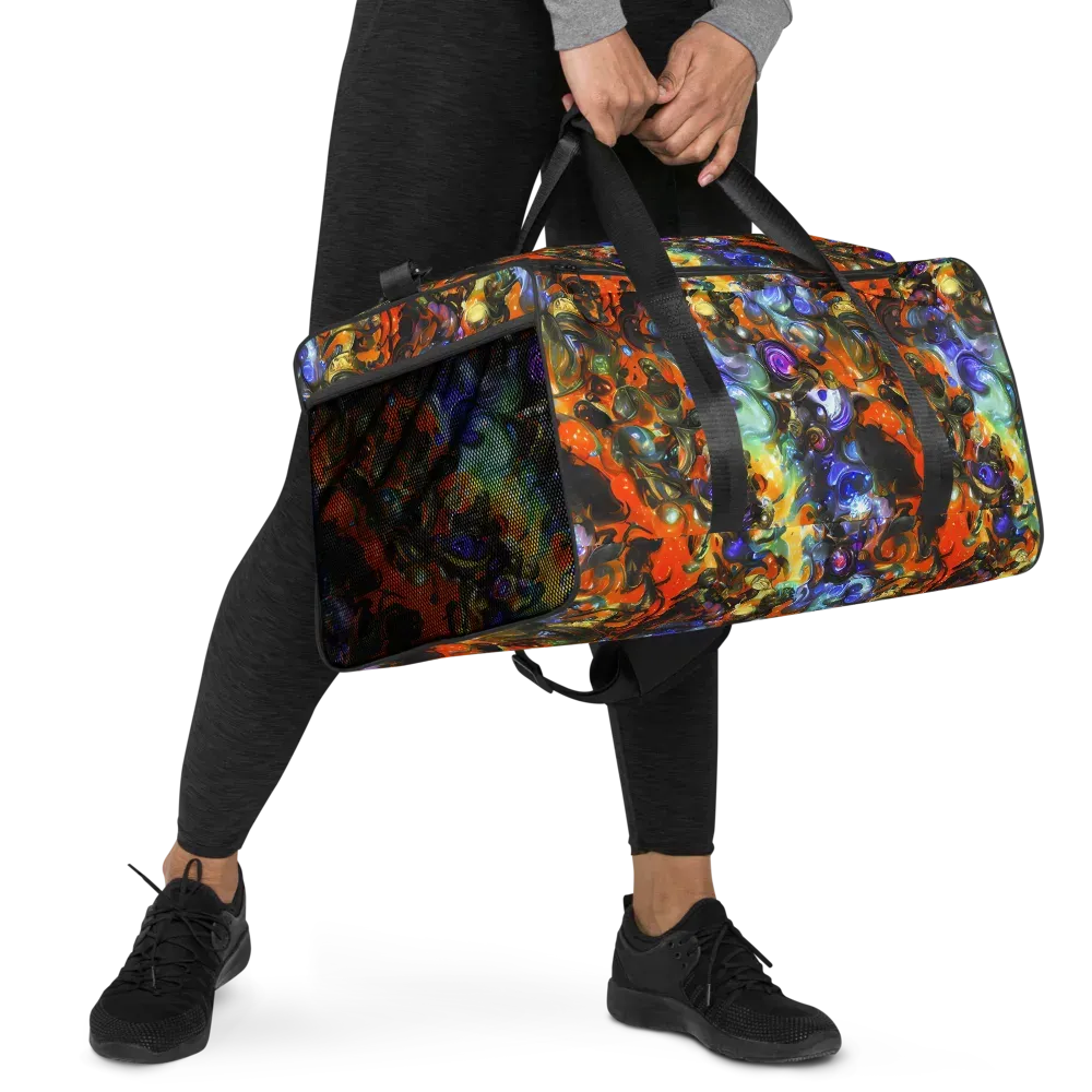 Opal Uprising on Duffle Bag — Right Front