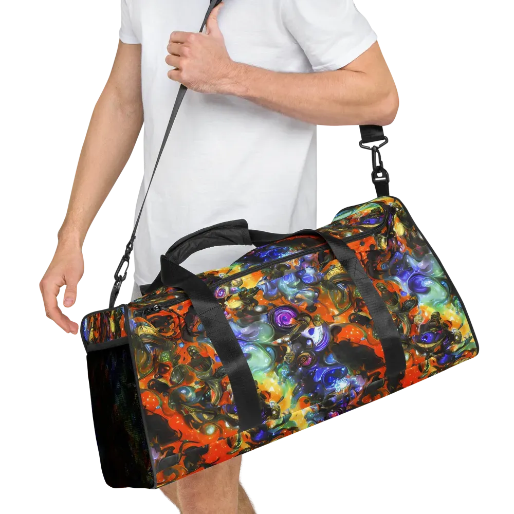 Opal Uprising on Duffle Bag — Right Front