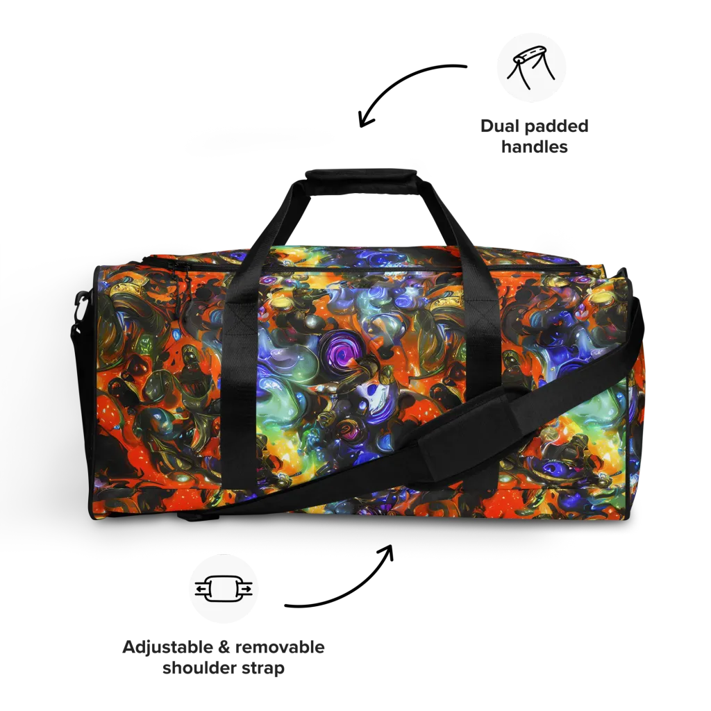 Opal Uprising on Duffle Bag — Front