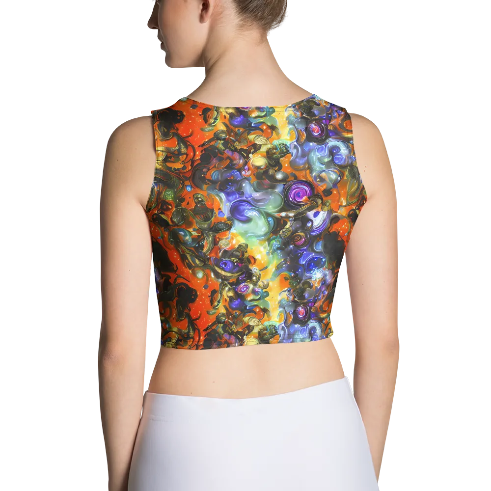 Opal Uprising on Crop Top — Back