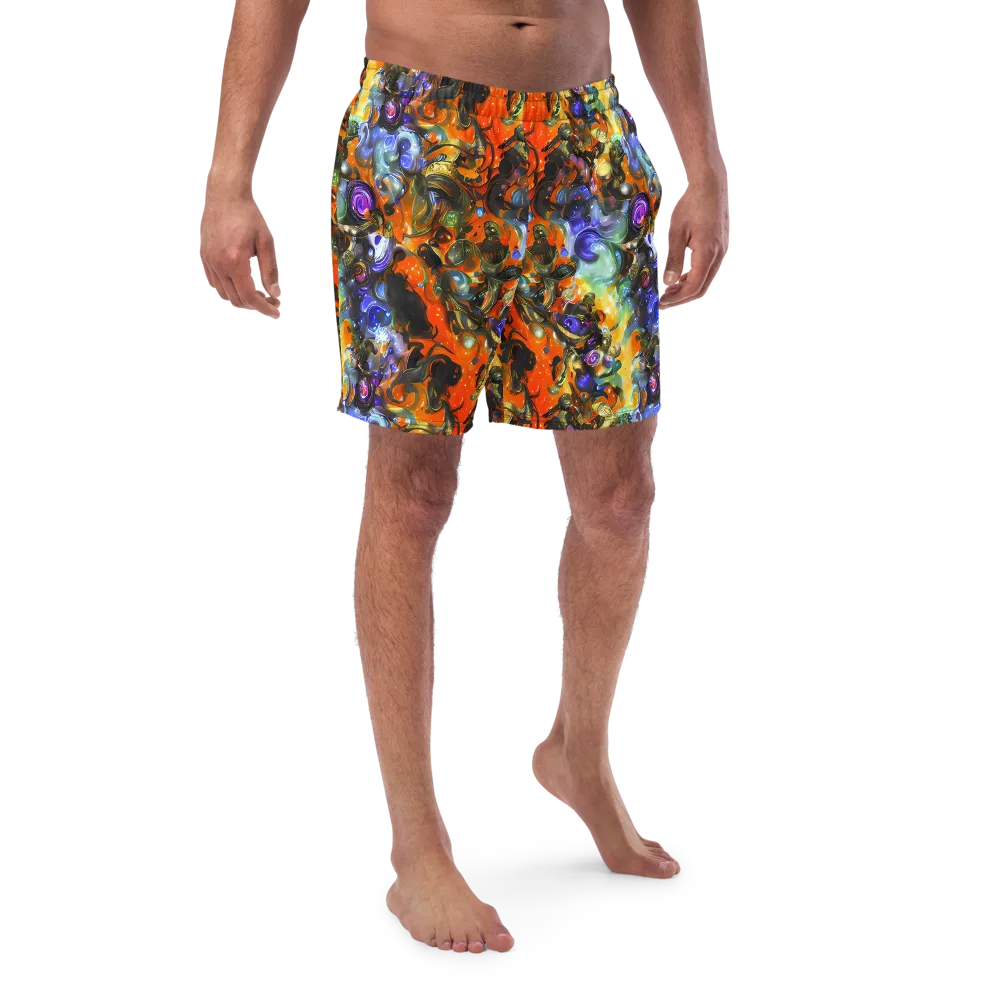 Opal Uprising on Swim Trunks — Front