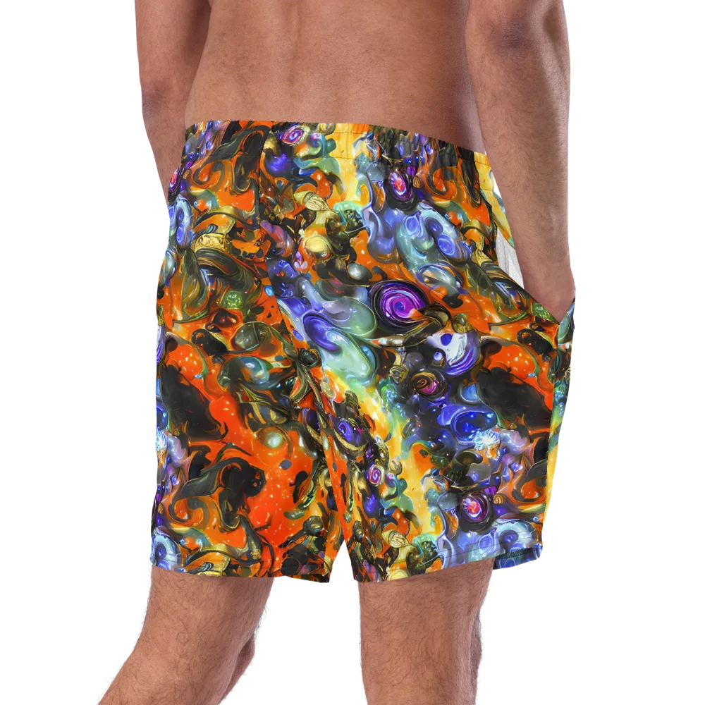Opal Uprising on Swim Trunks — Right Back