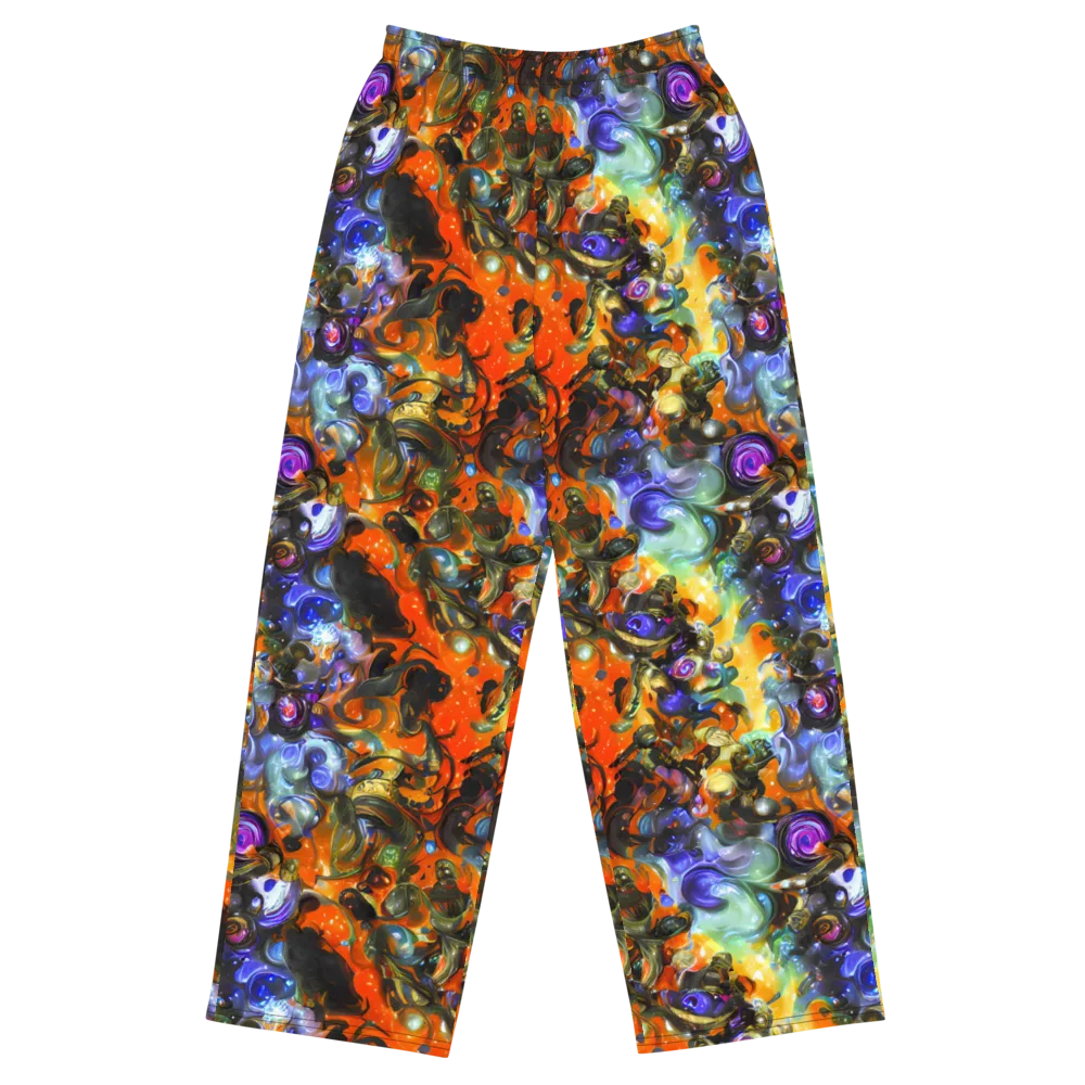 Opal Uprising on Wide-Leg Pants — Front