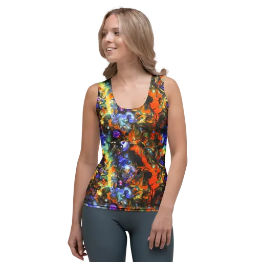 Opal Uprising on a Women's Tank Top