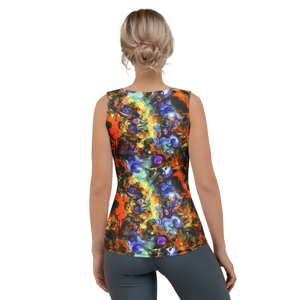 Opal Uprising on Women's Tank Top — Back