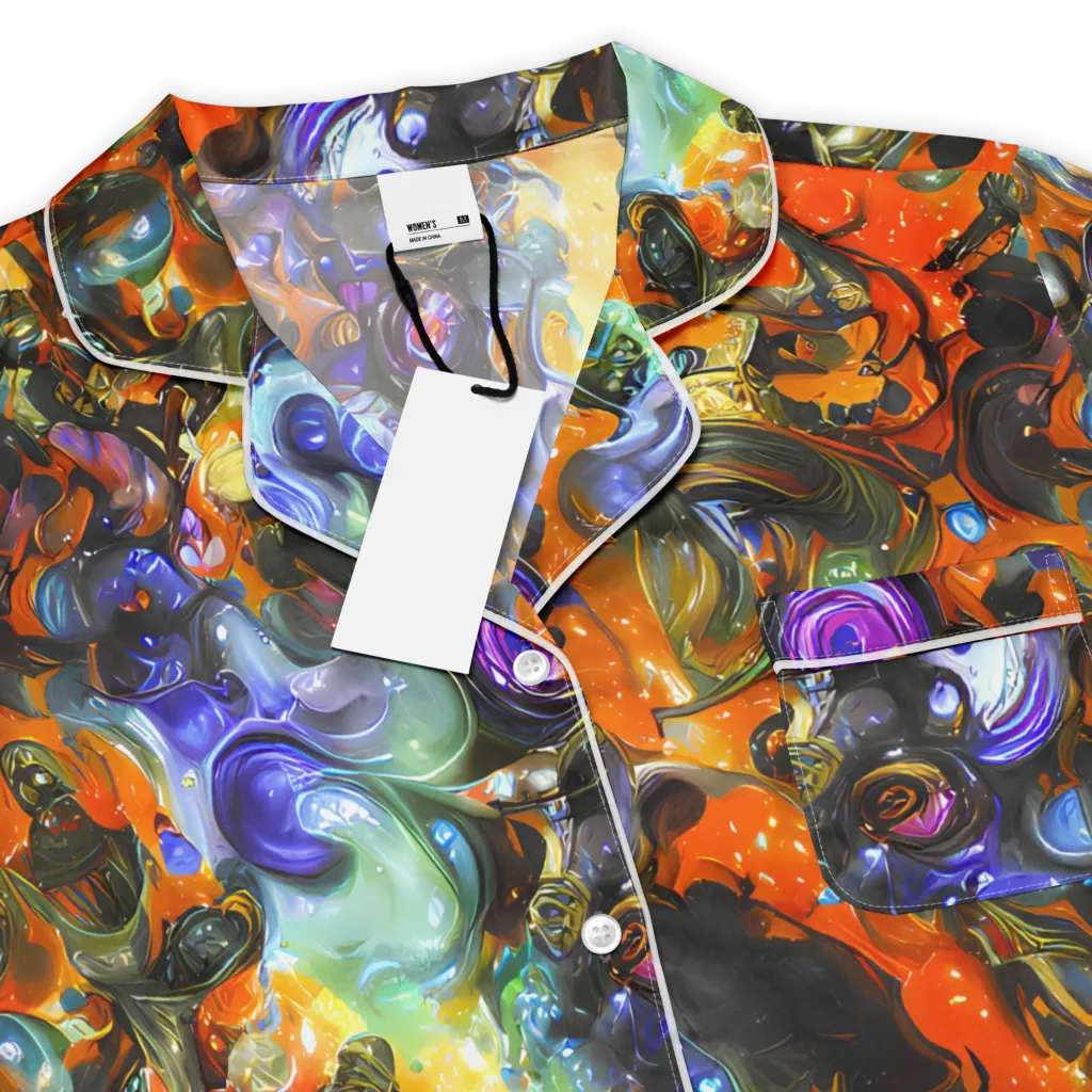 Opal Uprising on Women's Short Sleeve Pajama Top — Product details