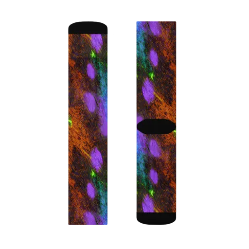 Feral Fluorescence on a Socks