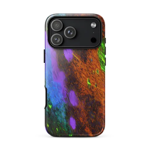 Feral Fluorescence on a Tough Case for iPhone®