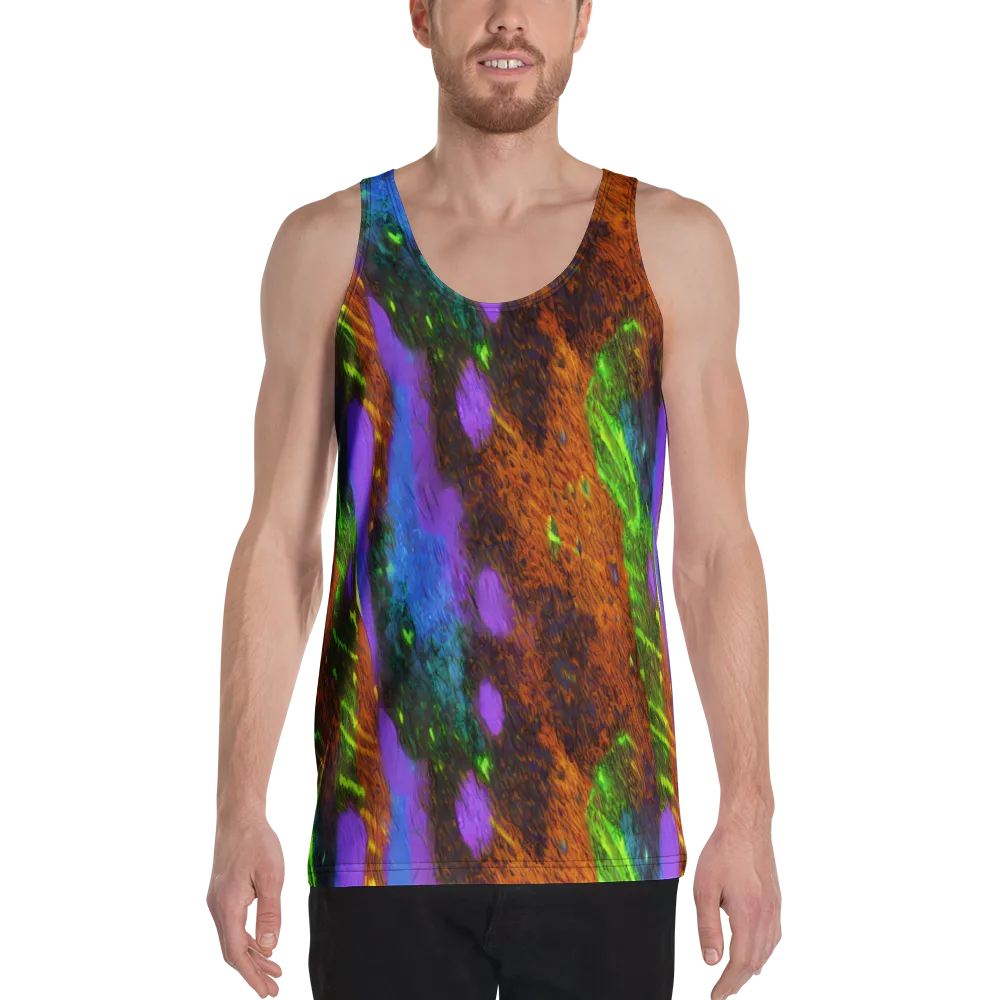 Feral Fluorescence on Men's Tank Top — Front