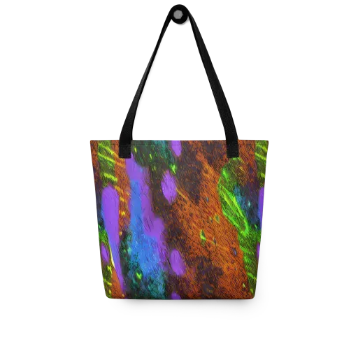 Feral Fluorescence on a Tote Bag