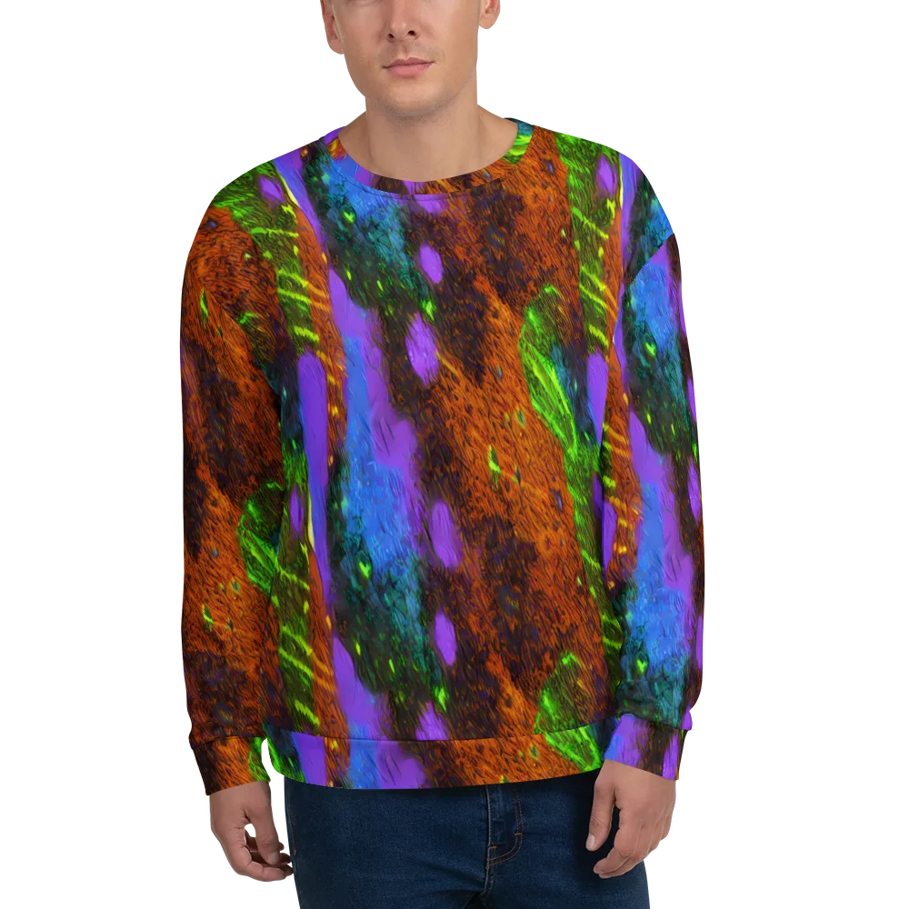 Feral Fluorescence on Sweatshirt — Front
