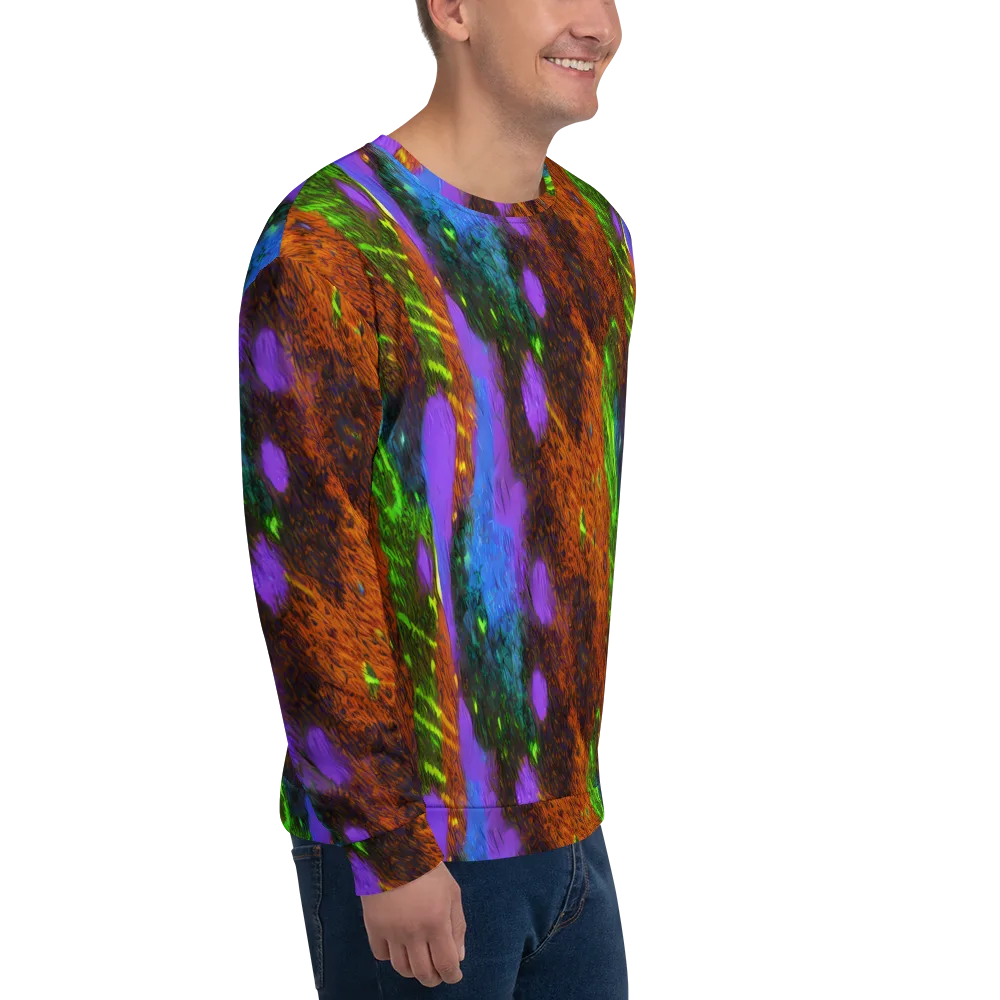 Feral Fluorescence on Sweatshirt — Right Front