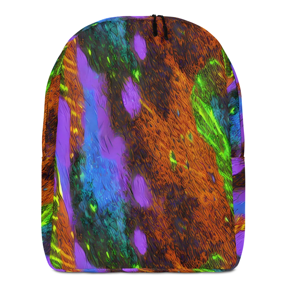 Feral Fluorescence on Minimalist Backpack — Front