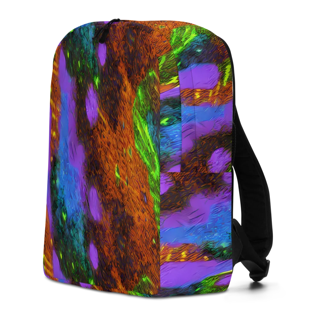 Feral Fluorescence on Minimalist Backpack — Left