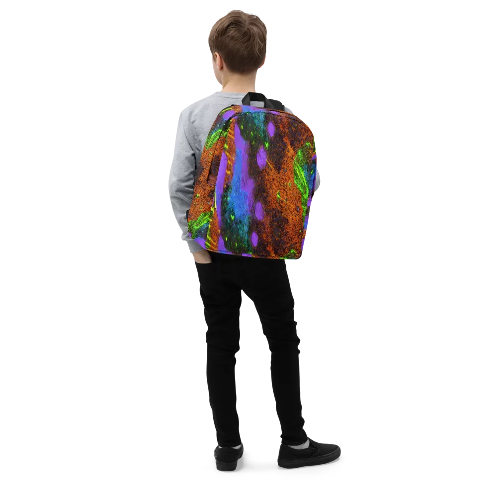 Feral Fluorescence on Minimalist Backpack — Right Front