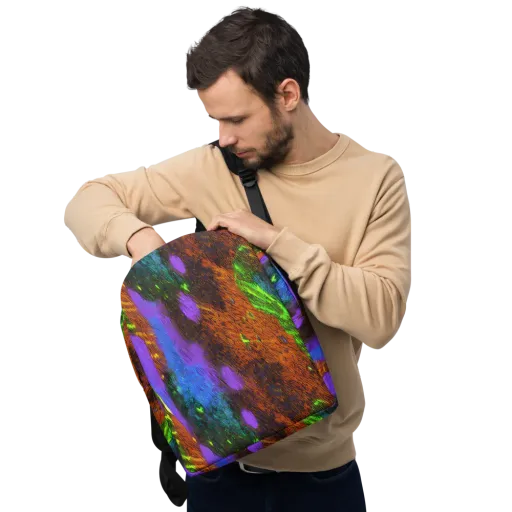 Feral Fluorescence on a Minimalist Backpack