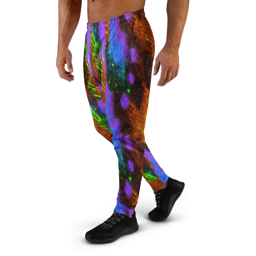 Feral Fluorescence on Men's Joggers — Left