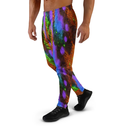 Feral Fluorescence on a Men's Joggers