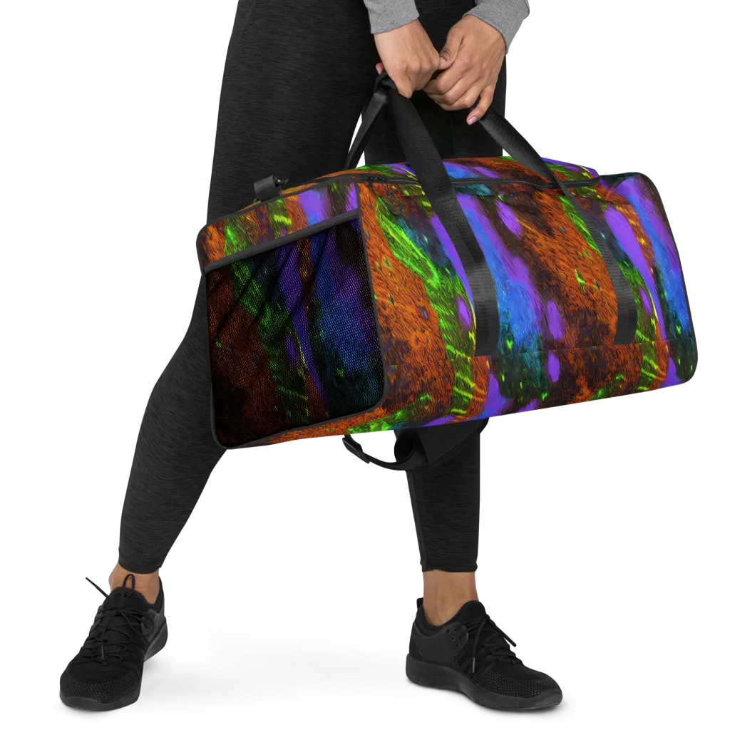 Feral Fluorescence on Duffle Bag — Right Front