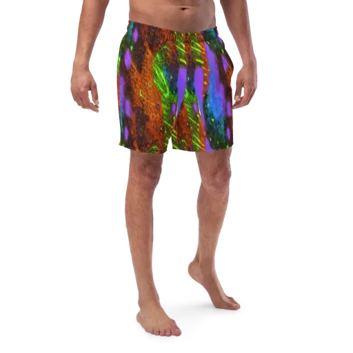 Feral Fluorescence on a Swim Trunks