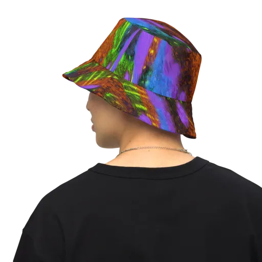 Feral Fluorescence on a Reversible Bucket Hat