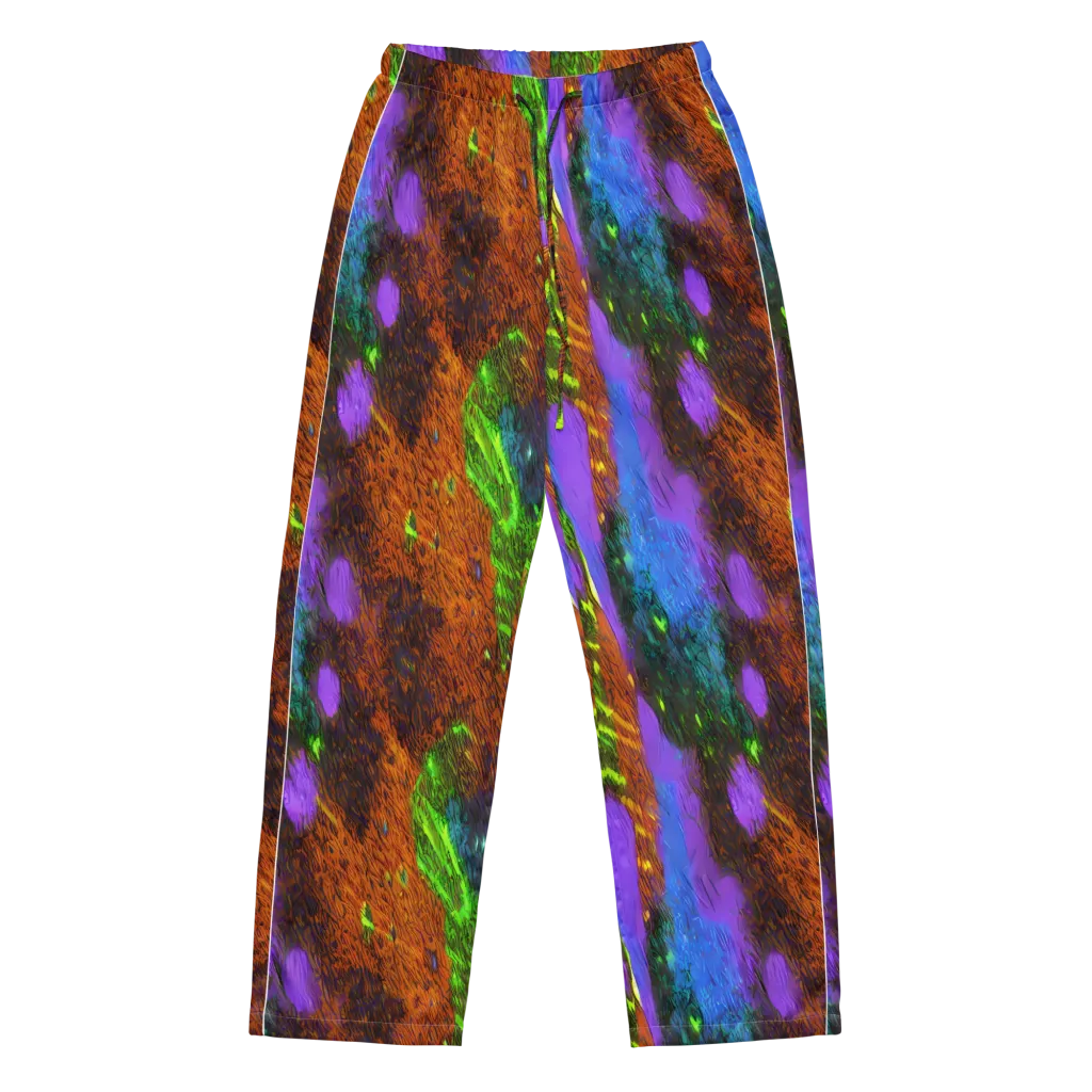 Feral Fluorescence on Women's Pajama Pants — Front