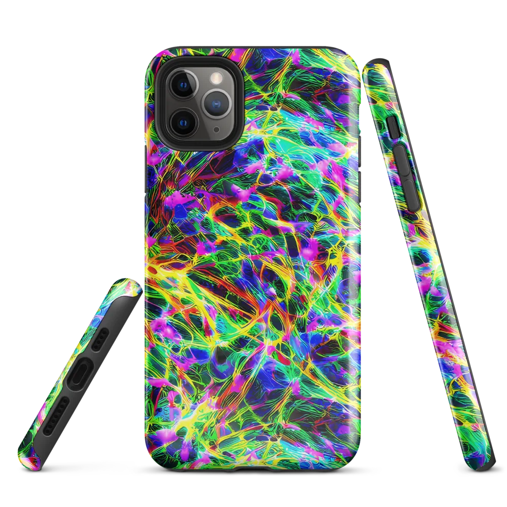 Psychedelic Rainforest on Tough Case for iPhone® — Front