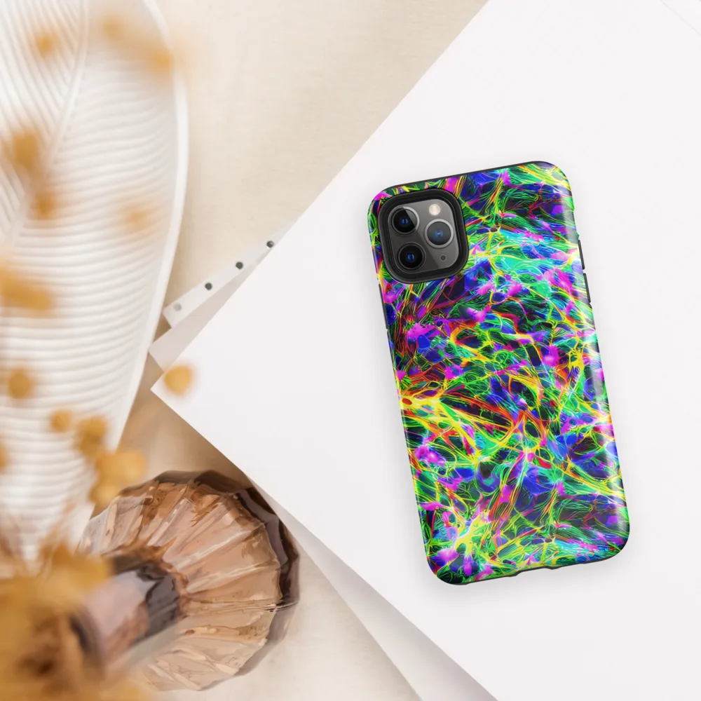 Psychedelic Rainforest on Tough Case for iPhone® — Front