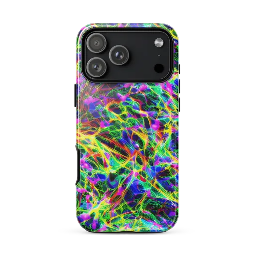 Psychedelic Rainforest on a Tough Case for iPhone®