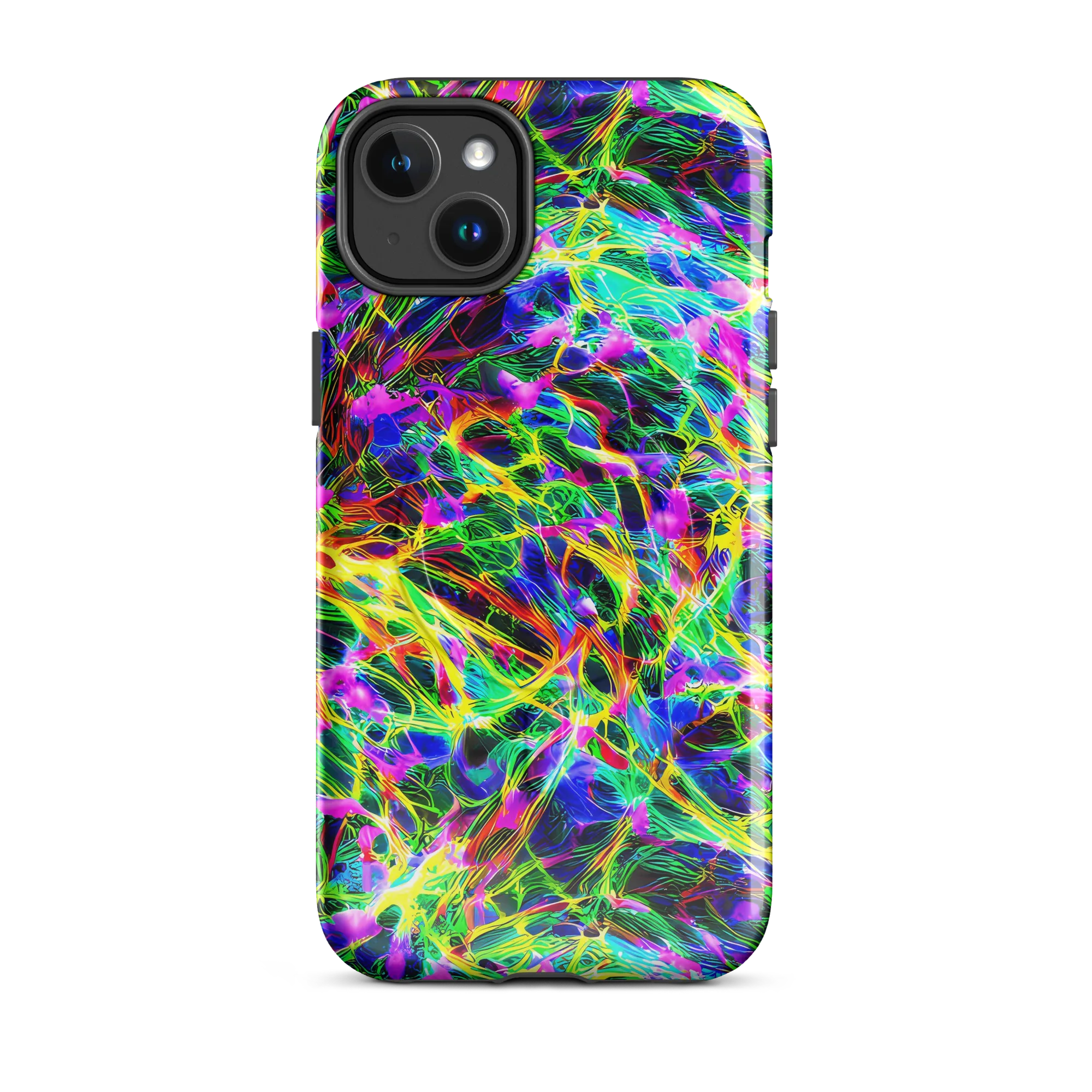 Psychedelic Rainforest on MagSafe Tough Case for iPhone® — Front