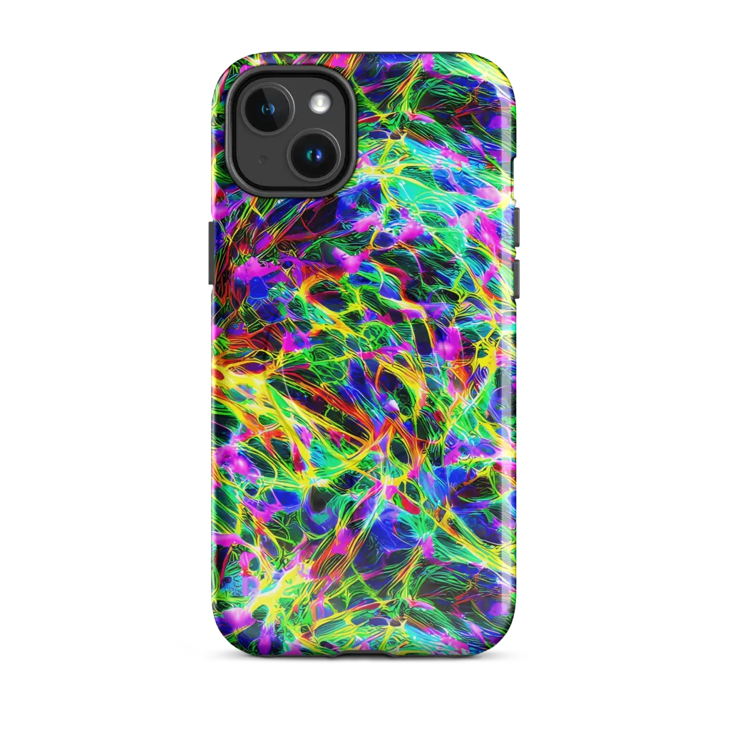 Psychedelic Rainforest on MagSafe Tough Case for iPhone® — Front