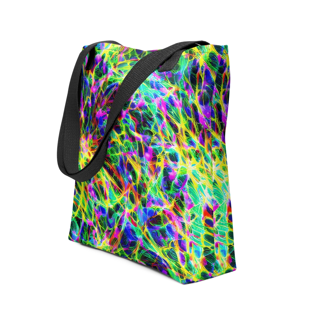 Psychedelic Rainforest on Tote Bag — Front