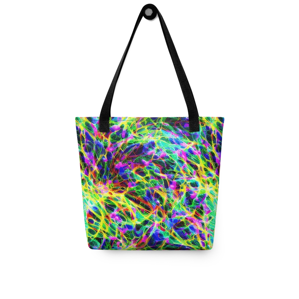 Psychedelic Rainforest on Tote Bag — Front