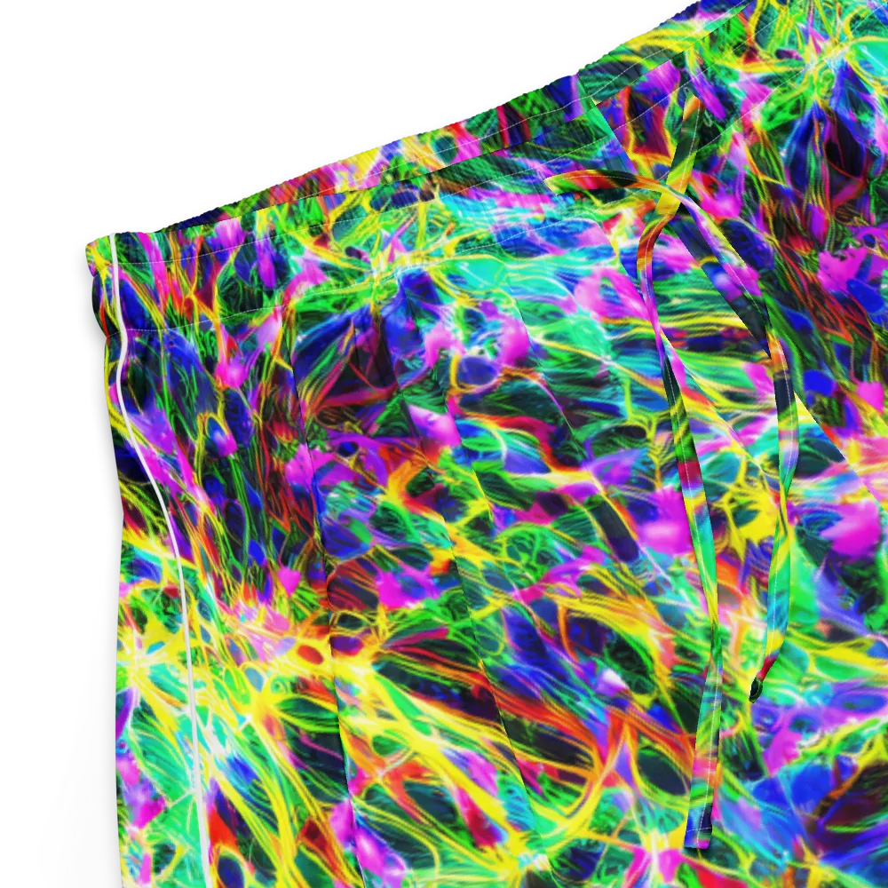 Psychedelic Rainforest on Women's Pajama Shorts — Product details