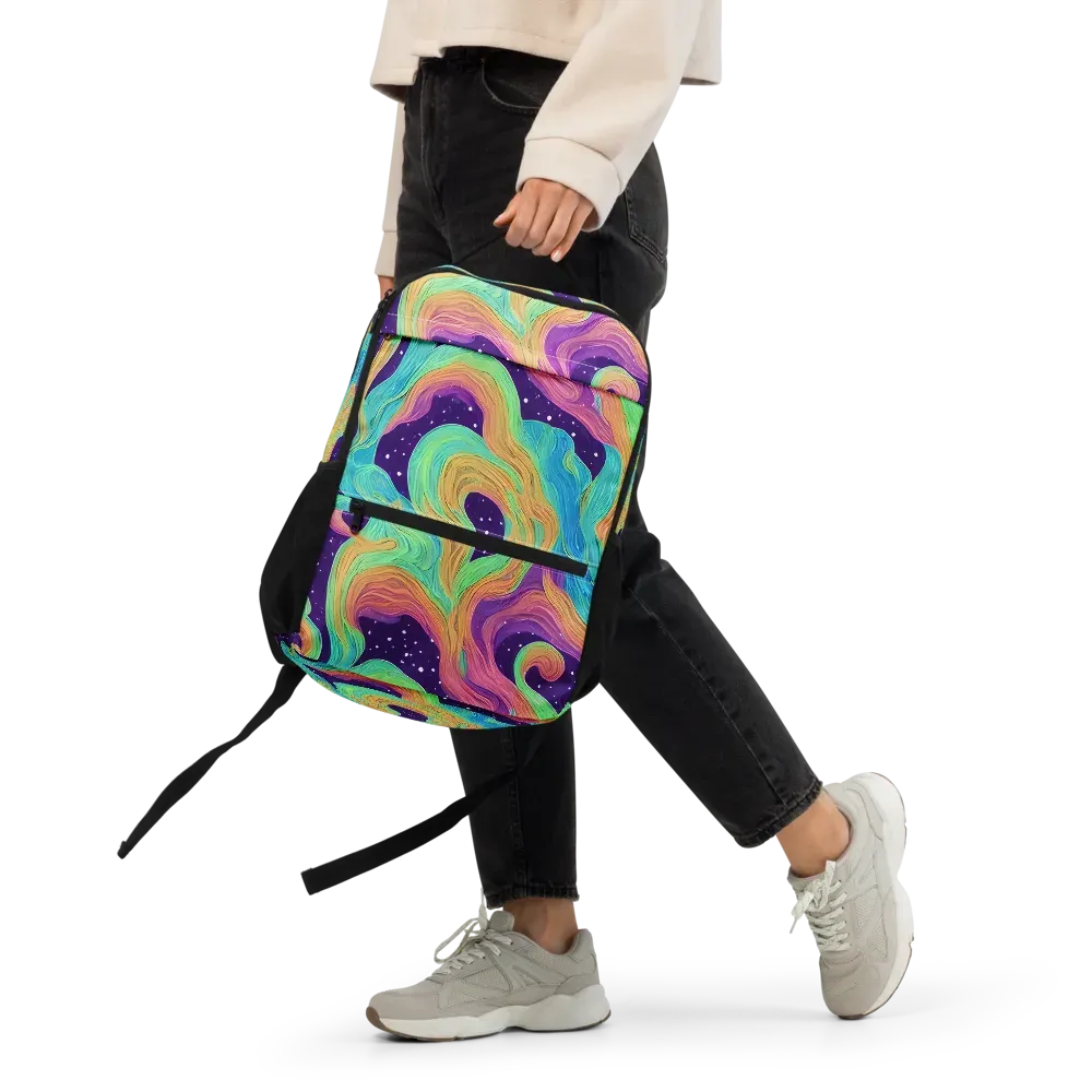 Nebula Whirl on Utility Backpack — Front